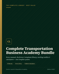 Carrier Launch & Operations Academy — Complete Startup & Operations Bundle