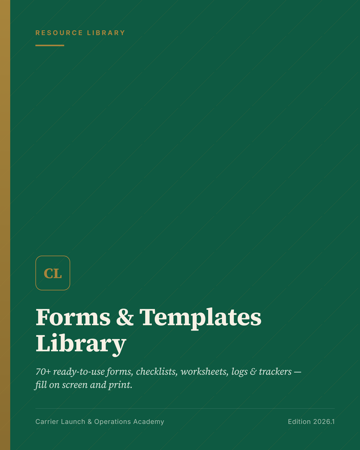 Transportation Forms and Template Library