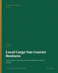Local Cargo Van Courier Business Manual